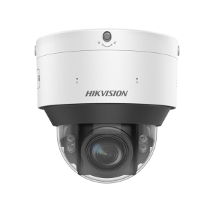 Domo IP 8 Megapixel / Lente Mot. 2.8 - 12 mm / Dual Light (30 mts IR + 30 mts Luz Blanca) / IK10 / IP67 / Reconocimiento Facial / WDR 140 dB / DeepinView / Búsqueda por Atributos / Heat Map / ACUSENSE / DARKFIGHTER S / Audio de Dos Vías