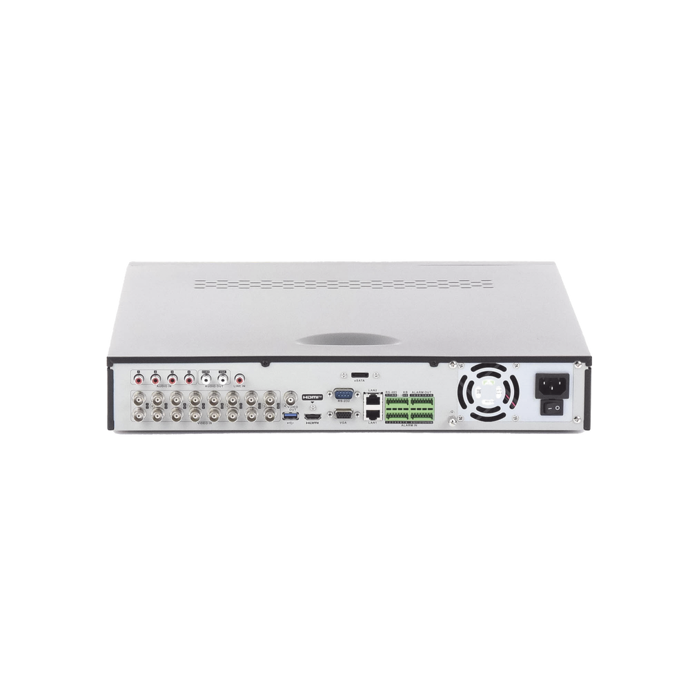 DVR 16 Canales TurboHD + 8 Canales IP / 3K/5MP / Audio por Coaxitron / Acusense / 4 Bahías de Disco Duro / Videoanalisis / 16 Entradas de Alarma - Imagen 4