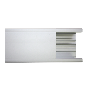 Canaleta de aluminio, 99 x 72 mm, tramo de 3m. (8101-80300)