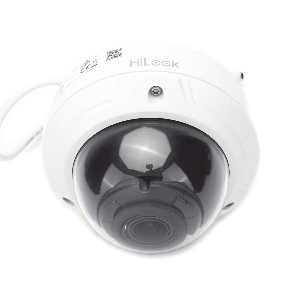 HiLook Series / Domo IP 4 Megapixel / 30 mts IR / Exterior IP67 / PoE / WDR 120 dB / Lente Motorizado 2.8-12 mm / IK10 / MicroSD - Image 2