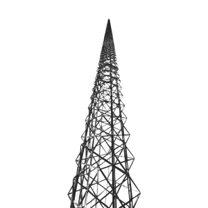 Torre de Fibra de Carbono 18.3 metros (60 pies) Autosoportada- ULTRA LIGERA.