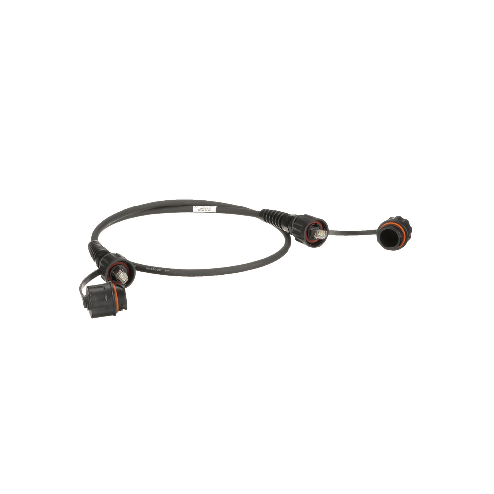 Patch Cord Cat6A IndustrialNet, Blindado S/FTP, Con Plug Industrial y Tapa en Cada Extremo, 3 Metros (9.84 Pies) - Image 2
