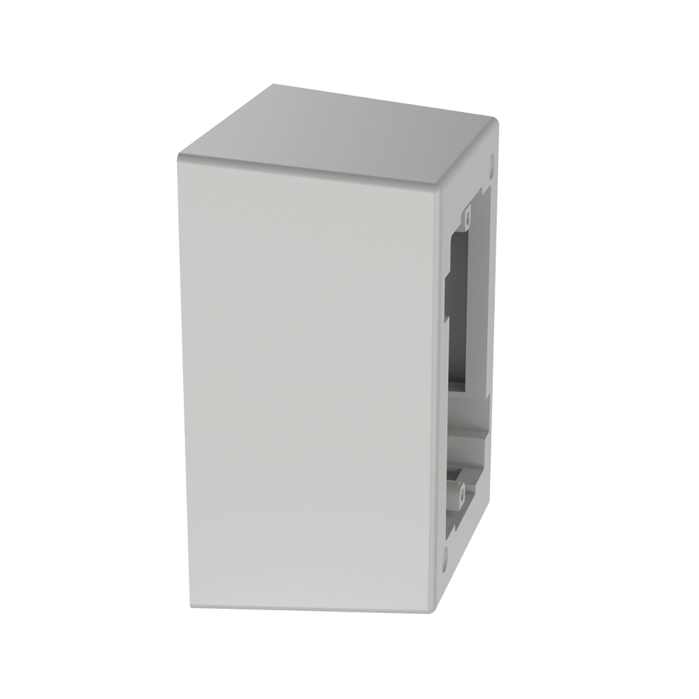 Caja de Pared Superficial de 1 Pieza, Uso Universal con Placas de Pared, con Cinta Adhesiva, Color Blanco - Imagen 3