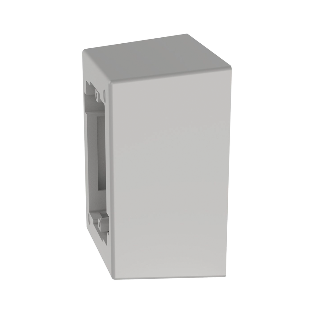 Caja de Pared Superficial de 1 Pieza, Uso Universal con Placas de Pared, con Cinta Adhesiva, Color Blanco - Imagen 4