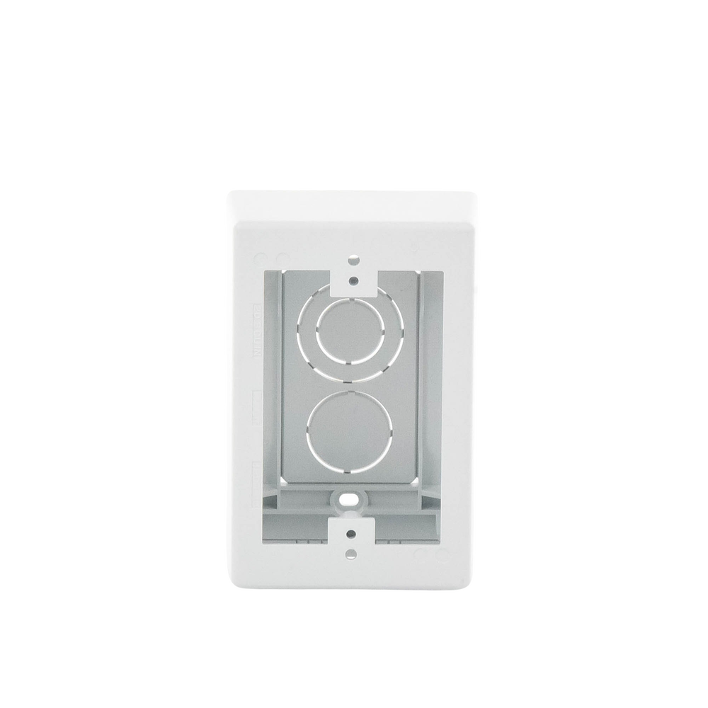 Caja de Pared Superficial, Uso Universal con Placas de Pared, con Cinta Adhesiva, Color Blanco - Image 5
