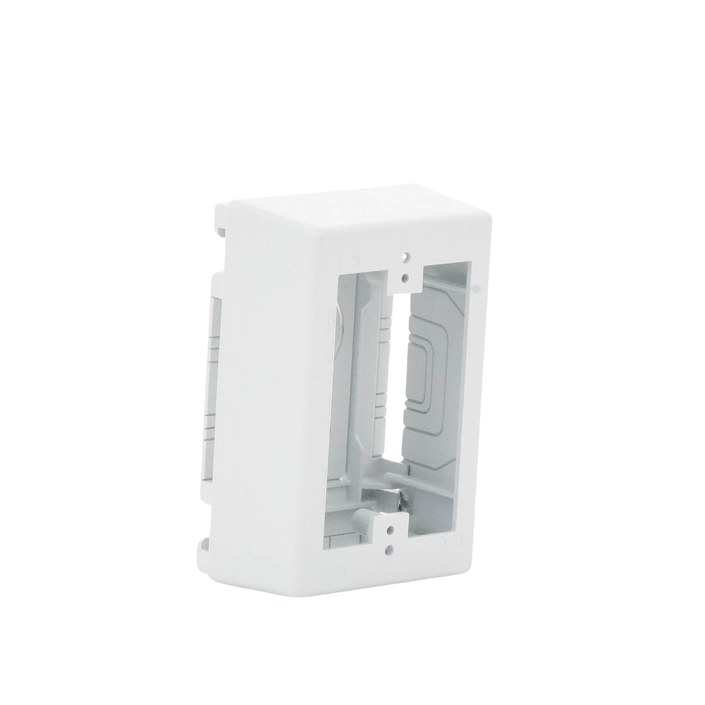 Caja de Pared Superficial, Uso Universal con Placas de Pared, con Cinta Adhesiva, Color Blanco - Image 7