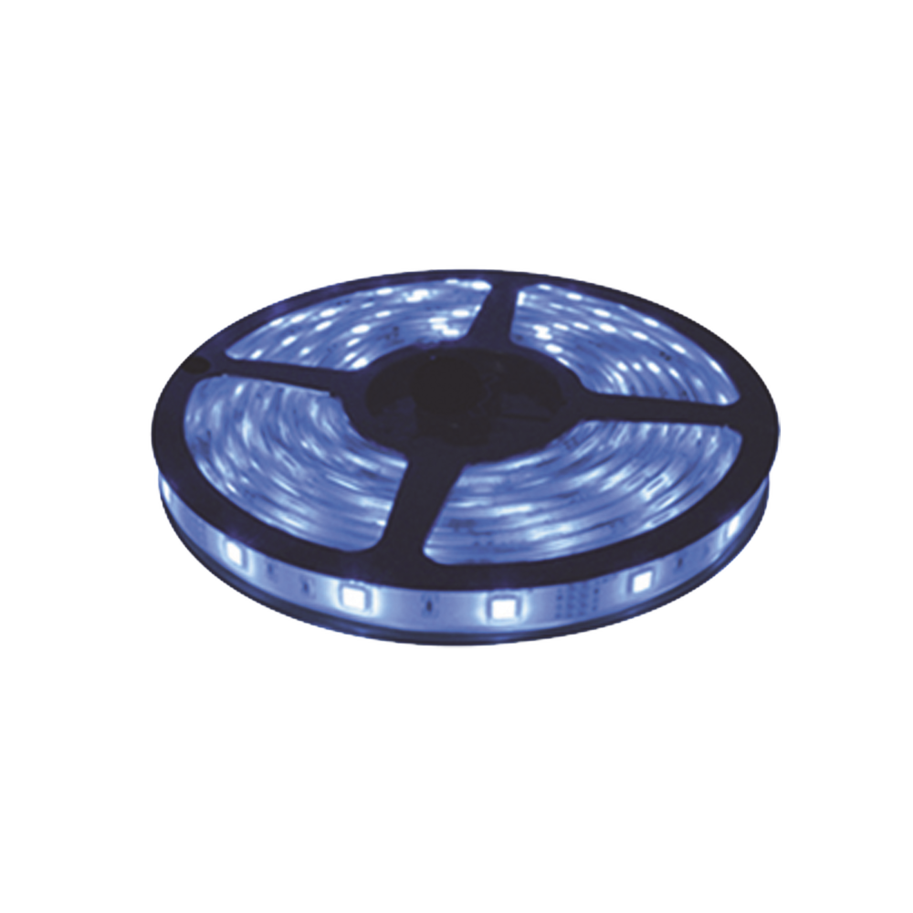 Tira Led de 5 m / Color Azul / Uso Exterior / Potencia 15 W / 420 lm/ 12 V CD / IP 65. - Image 2