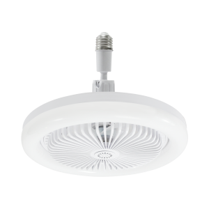 Ventilador de Techo con Luminario LED de 110 V CA 50/60 Hz / 40 W / 3 Tonos de Luz (6500 - 4 000 - 2 700 K) / Diámetro 250 mm / 3 Velocidades / Dimeable.