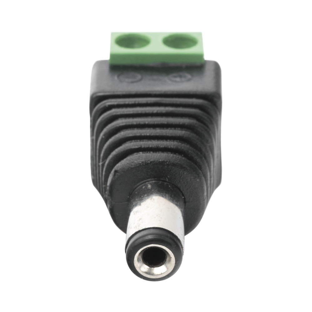 Adaptador Macho Tipo Jack de 3.5 mm (0.14 Pulgadas) Polarizado de 12 Vcc / Terminales Tipo Tornillo / Polarizado (+/-) / Ideal para Cámaras de Video Vigilancia - Image 2