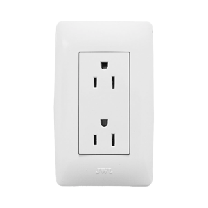 Contacto Dúplex de 127 V~60 Hz 15 A / Color Blanco.