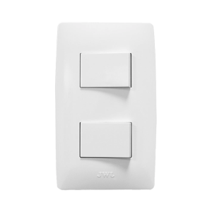 Apagador Escalera Doble de 127 V~60 Hz 10 A/ Color Blanco.