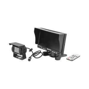 Sistema Profesional Alámbrico de Cámara de Reversa y Monitor para Vehículos de Trabajo y Montacargas