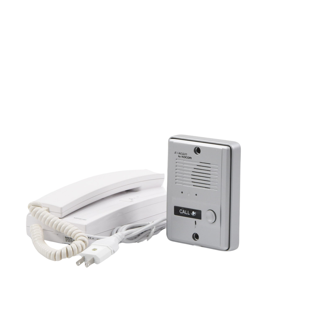 Kit de audio portero con un auricular (expandible hasta 3 auriculares) - Image 2