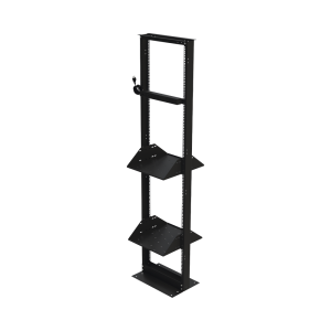 Kit de Rack Estándar 19", 45 UR con 2 Charolas y PDU (8 tomas). Ideal para UPS y Servidores tipo Torre.