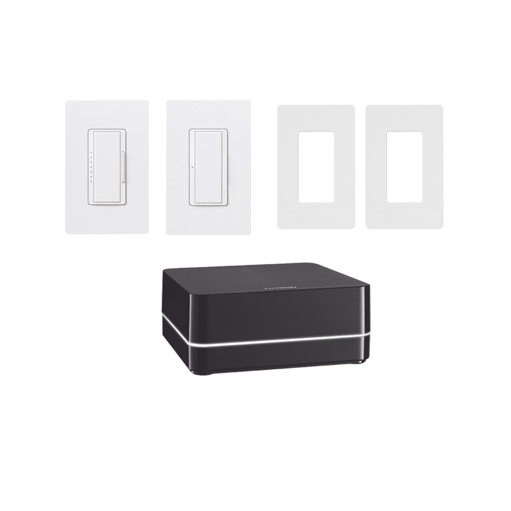 (RA2 Select) Kit de RA2 Select, inicie su proyecto con LUTRON, fácil de instalar y programar.