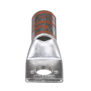 Terminal de Compresión de Cobre con Orificio 3/8 in, para Cable 3/0 AWG. 1 Pz.