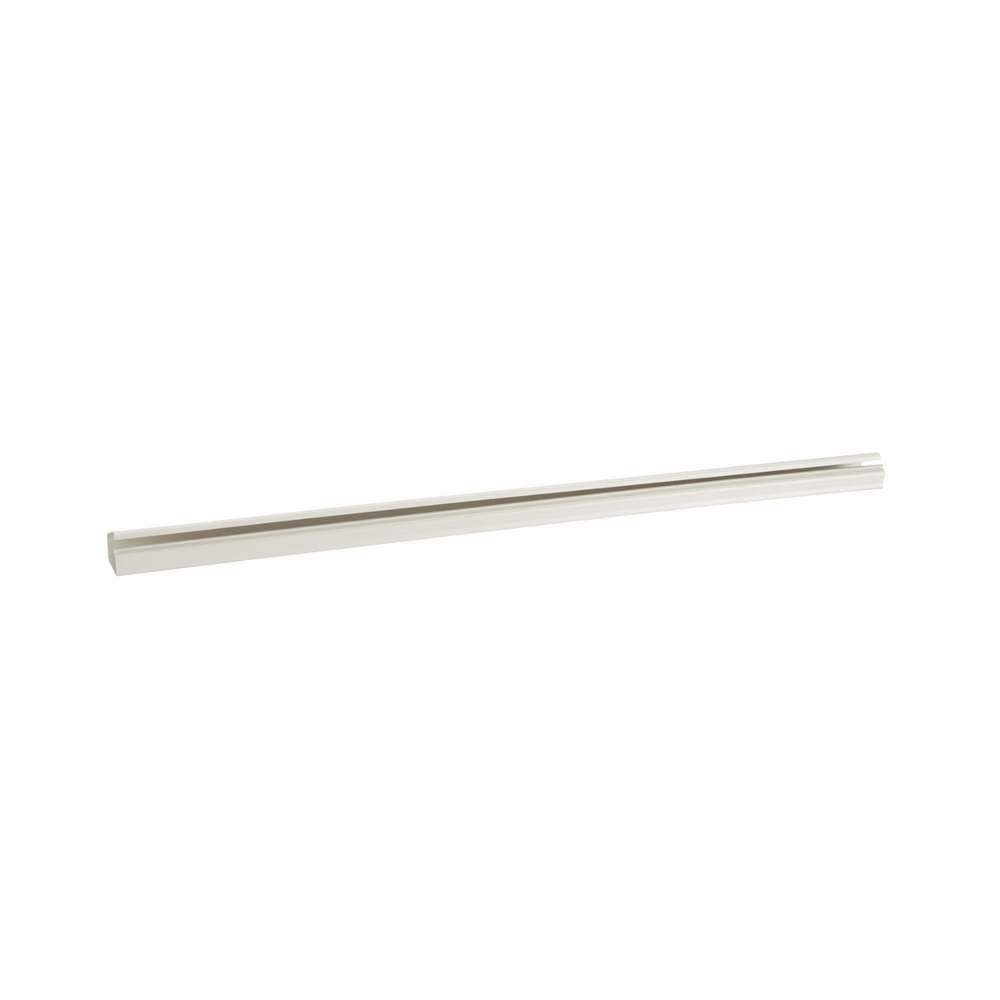 Canaleta LD10 de PVC rígido, con cinta adhesiva para instalación sin herramientas, de 38.4 x 24 x 3048 mm, Color Blanco Mate - Image 3
