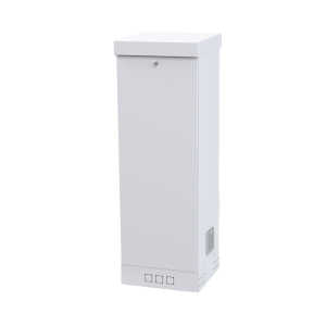 Gabinete para Piso, Capacidad, 31 Unidades de Rack, Doble puerta y Postes frontales e intermedios ajustables, Color Blanco, Se envía el Gabinete Armado.