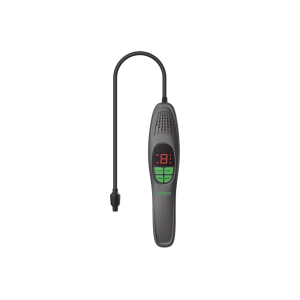 Detector de Fugas de Refrigerante LKF2 / Sensor con Diodo Calentado / Pantalla LCD / Detección ≤3 g/año / Tiempo Reacción ≤3 segundos / Sonda Flexible 420 mm / Batería AA 7 horas