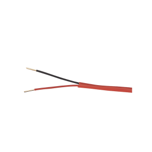 Alambre de Alarma contra Incendios - Bobina de 305 Metros (1000 Pies): 2 x 16 AWG, Rojo, Tipo FPLR, (UL) FT4, Ideal para Sistemas de Detecci?n y Evacuaci?n de Incendios