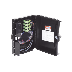 Cierre de Empalme para 24 Fusiones de Fibra ?ptica, Interior/Exterior, con 16 Acopladores SC/APC y Splitter 1x16 SC/APC Incluido, IP65