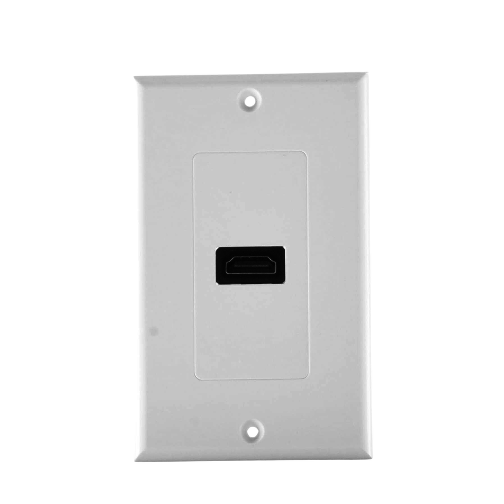 Placa de Pared 1 Puerto HDMI Hembra a Hembra - Image 4