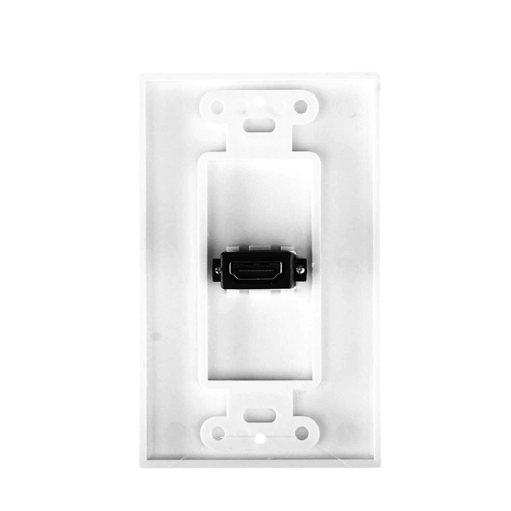 Placa de Pared 1 Puerto HDMI Hembra a Hembra - Image 5