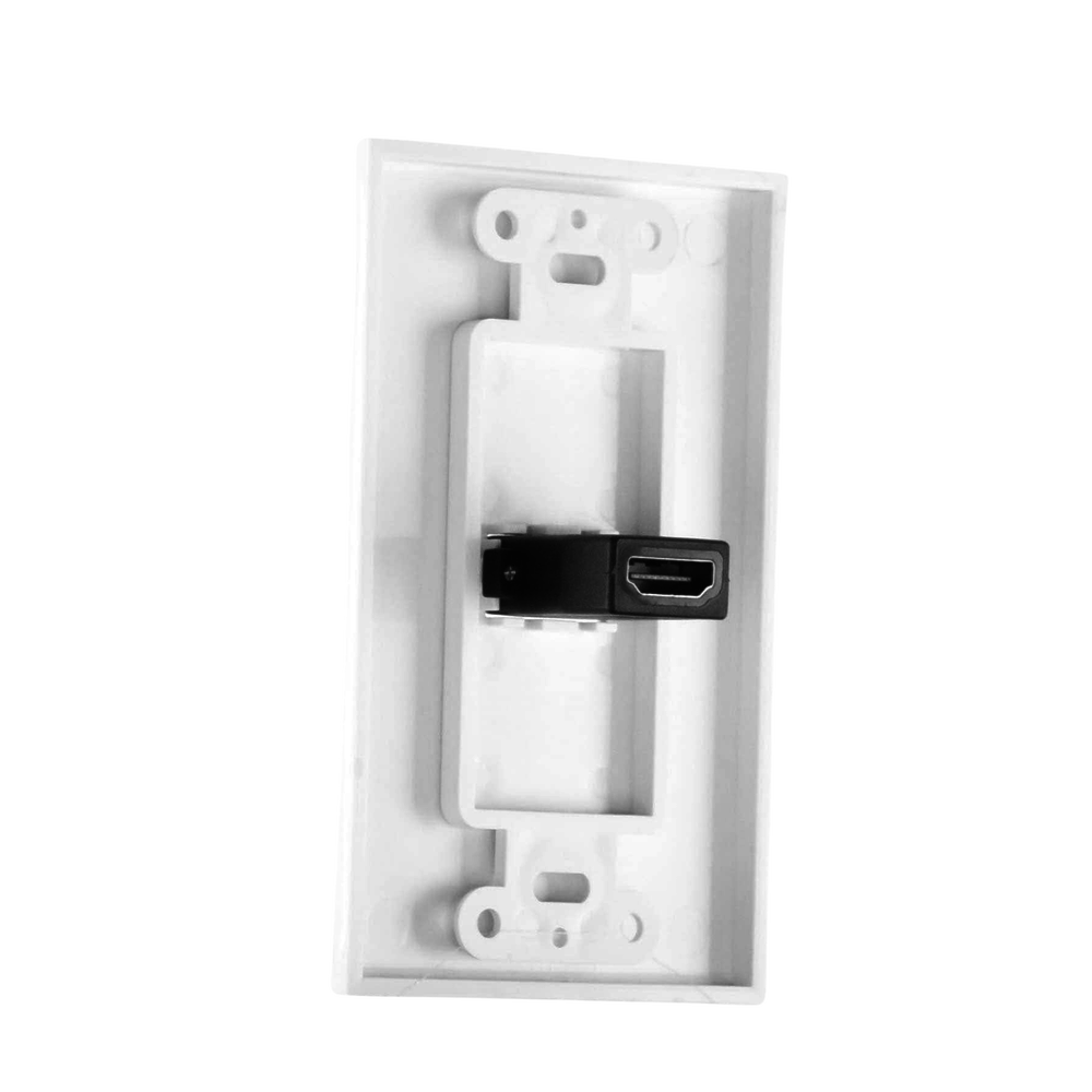 Placa de Pared 1 Puerto HDMI Hembra a Hembra - Image 7