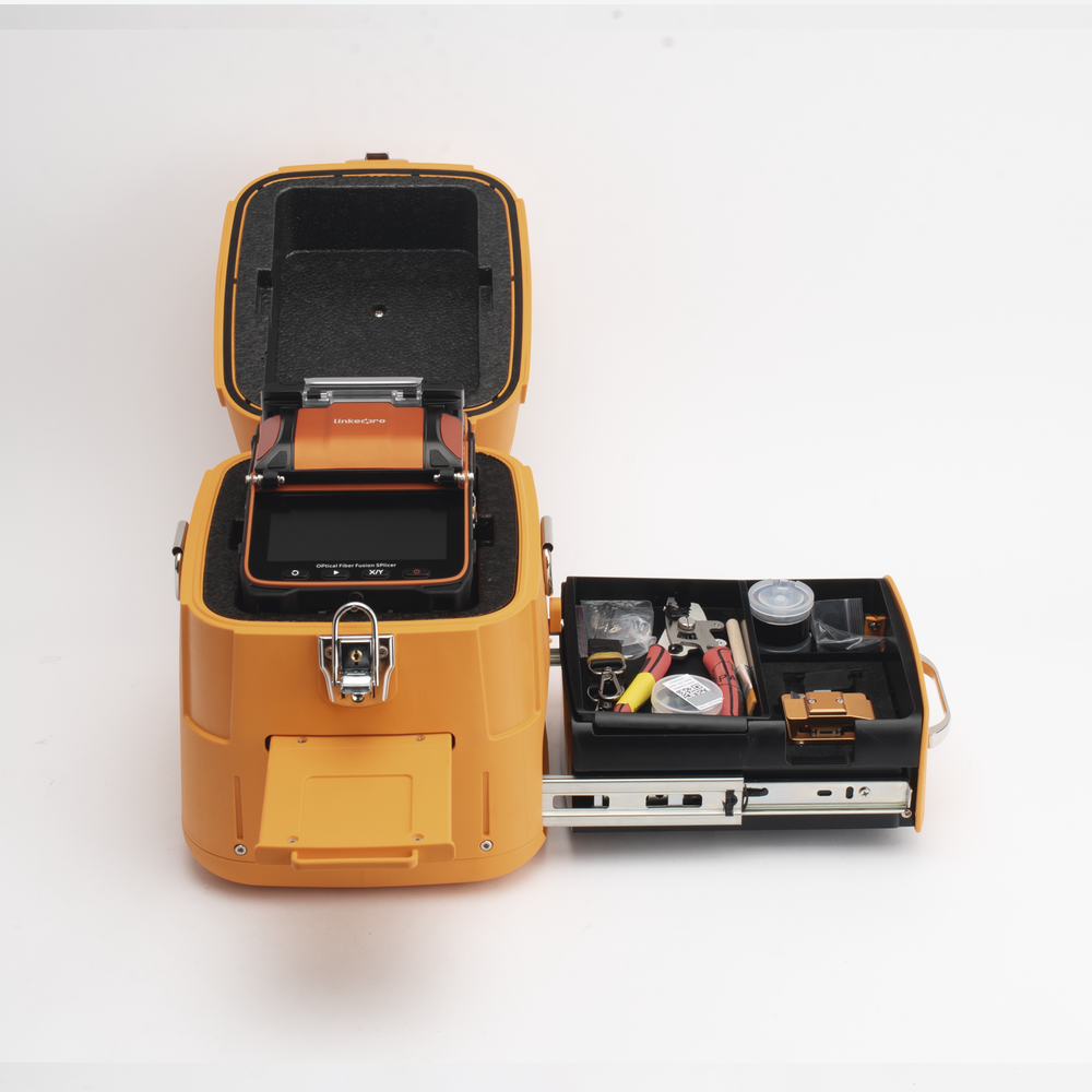 Fusionadora de Fibra Óptica Multimodo y Monomodo / 6 Motores / Alineación por Núcleo / OPM + VFL / Capacitación Remota Gratuita - Image 3