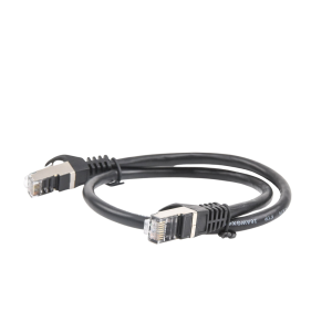 Cable de Parcheo FTP Cat6 - 0.5 Metros (1.64 Pies) - Negro