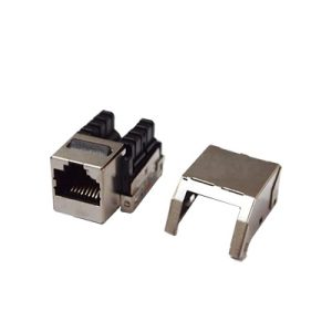 M?dulo Jack Keystone Cat5e con Terminaci?n 110 (Punchdown) Blindado (STP) - Metal