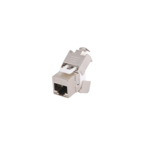 M?dulo Jack Keystone Cat6A Blindado (STP) sin Herramienta (Toolless) para Faceplate