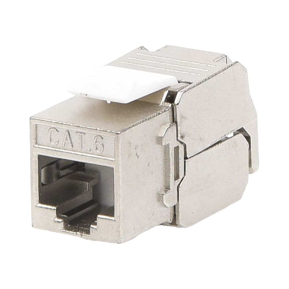 M?dulo Jack Keystone Cat6 Blindado (STP) Sin Herramienta (Toolless)