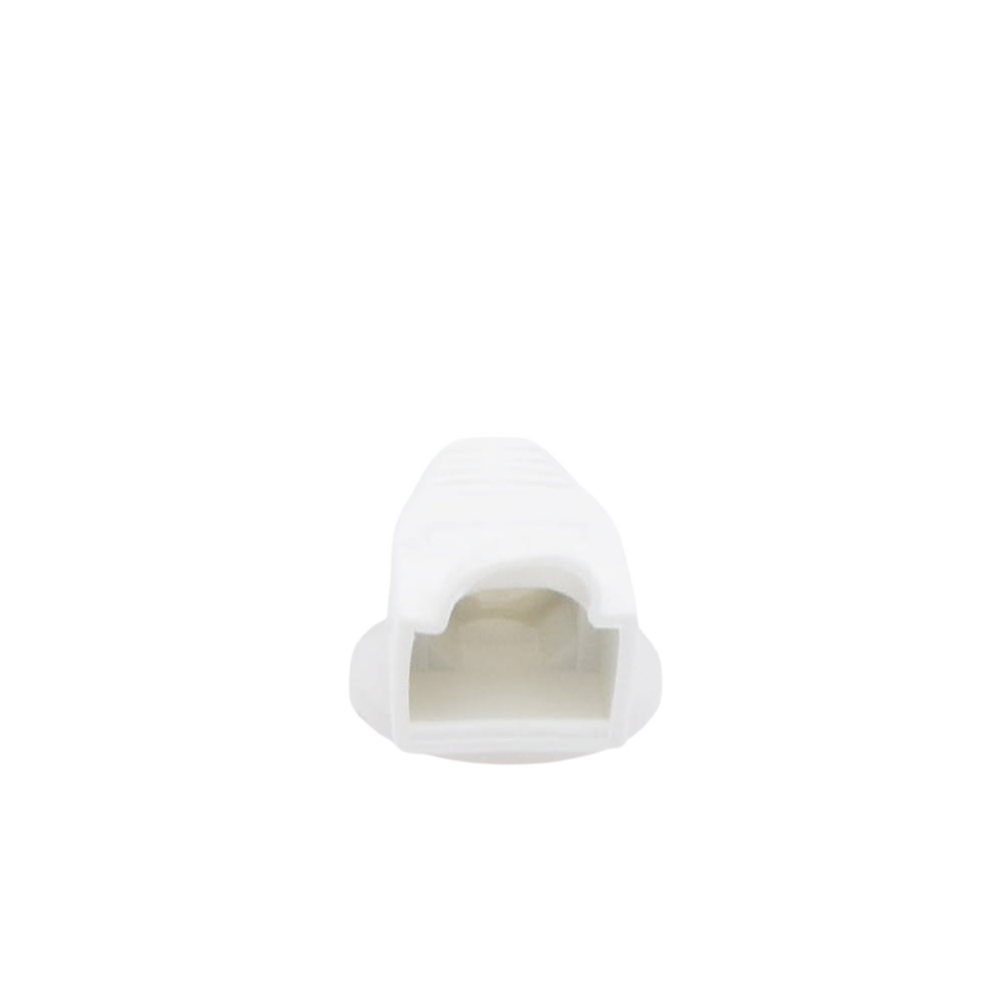 Bota Pl?stica para Protecci?n de Plug RJ45, Color Blanco - Image 3