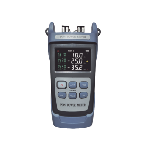Medidor de Potencia ?ptica (OPM) para Fibra ?ptica en Redes FTTx / Soporta 3 Longitudes de Onda: 1310nm, 1490nm y 1550nm / Rango de Medici?n de -40 a 25dBm