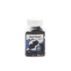 Bote con 100 Protectores Anti-Polvo para Puerto RJ45 Color Negro