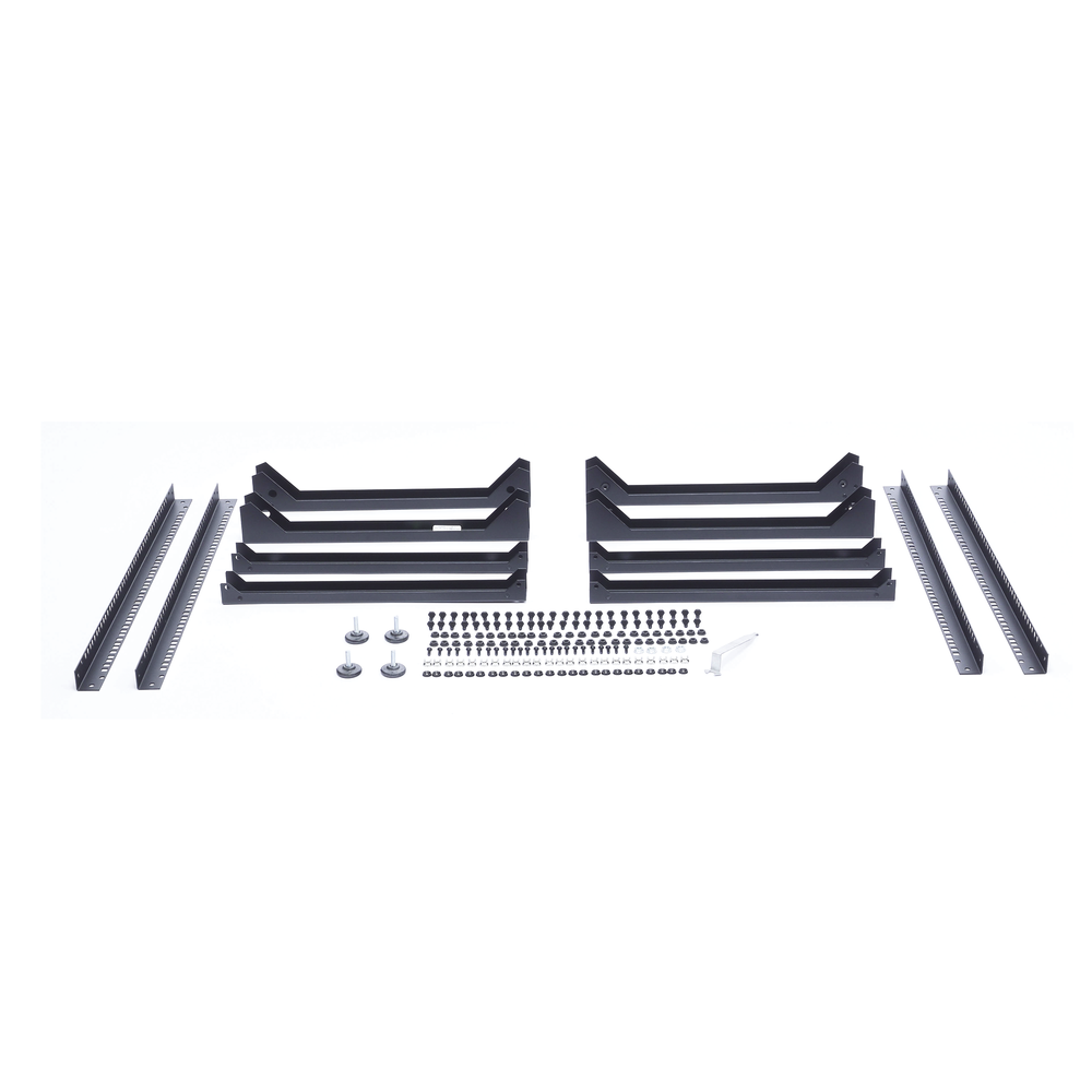 Rack Abierto de 4 Postes Instalación Pared o Piso de 14 Unidades, Ideal para Equipo de Audio! - Image 4