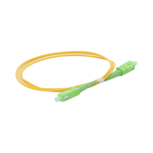 Jumper de Fibra ?ptica Monomodo SC/APC-SC/APC Simplex de 1 Metro (3.28 Pies), 2mm