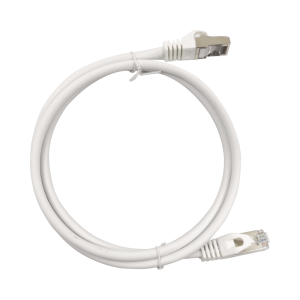 Patch Cord Cat6A 10G Blindado 3.0 Metros (9.84 Pies) Blanco