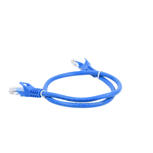 Cable de Parcheo UTP Cat6 - 0.5 Metros (1.64 Pies) - Azul