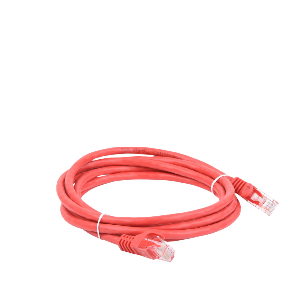 Cable de Parcheo UTP Cat6 - 2 Metros (6.56 Pies) - Rojo - Image 2