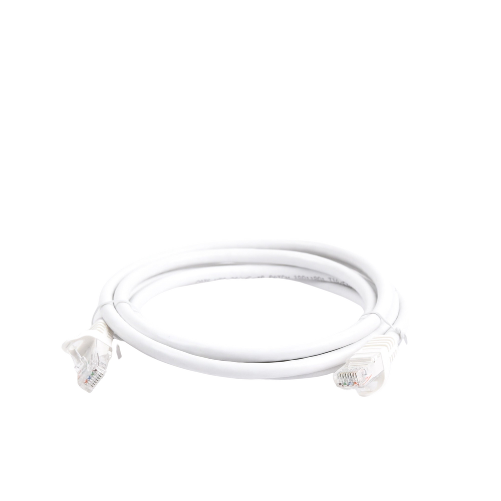 Cable de Parcheo UTP Cat6 - 2 Metros (6.56 Pies) - Blanco - Image 2