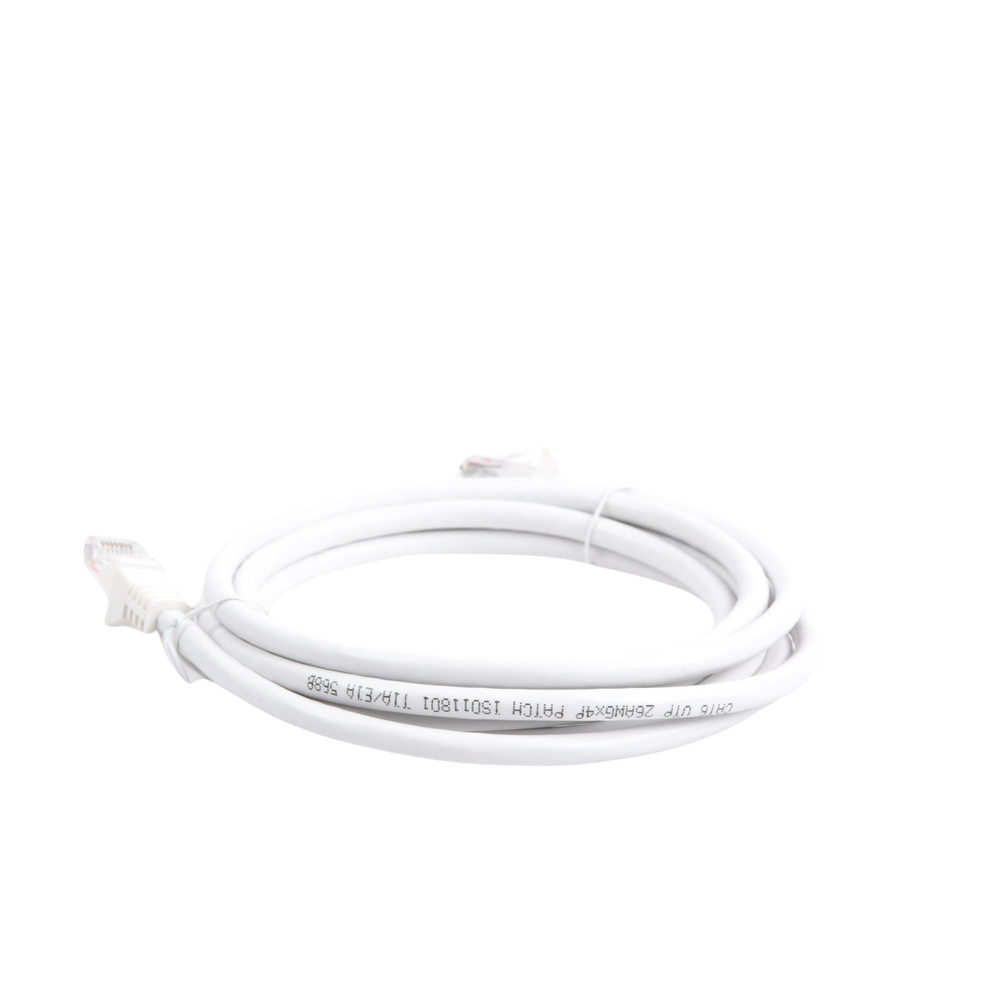 Cable de Parcheo UTP Cat6 - 2 Metros (6.56 Pies) - Blanco - Image 4