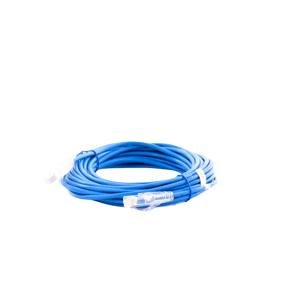 Cable de Parcheo Slim UTP Cat6A - 7 Metros (22.97 Pies) Azul, Di?metro Reducido (28 AWG) - Image 3