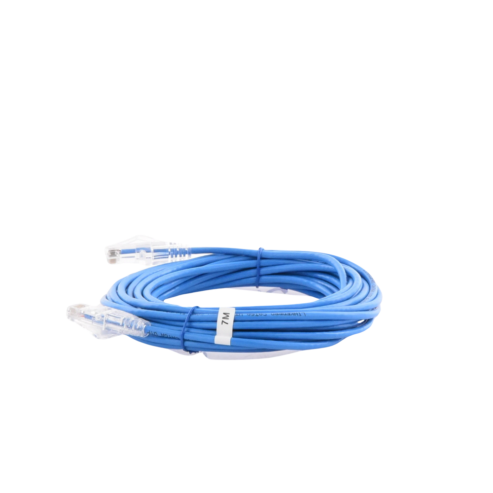 Cable de Parcheo Slim UTP Cat6A - 7 Metros (22.97 Pies) Azul, Di?metro Reducido (28 AWG) - Image 4