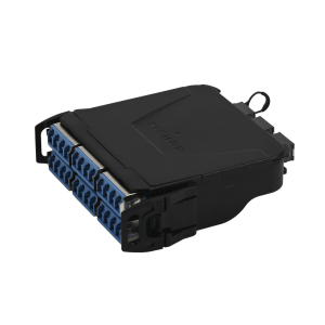 M?dulo Plug & Play LightVerse, Hasta 24 Fibras, Base 8 Hembra, Shuttered LC/UPC para Fibra Monomodo, UL Loss