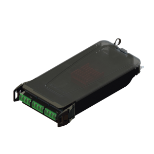 Cassette para Empalme (Fusi?n) LightVerse, Hasta 12 Fibras, Conectores LC/APC Shuttered, para Fibra Monomodo, 900um, 1 Metro (3.28 Pies)