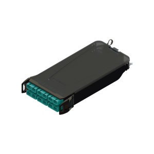 Cassette para Empalme (Fusi?n) LightVerse, Hasta 12 Fibras, Conectores SC/UPC Shuttered, para Fibra Multimodo OM3, 900um, 1 Metro (3.28 Pies)