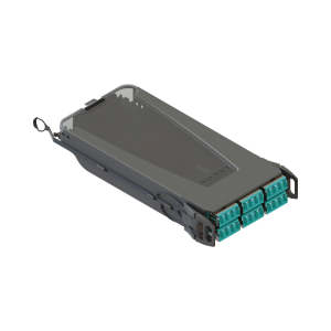 Cassette para Empalme (Fusi?n) LightVerse, Hasta 24 Fibras, Conectores LC/UPC Shuttered, para Fibra Multimodo OM3, 900um, 1 Metro (3.28 Pies)