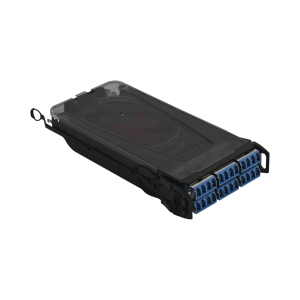 Cassette para Empalme (Fusi?n) LightVerse, Hasta 24 Fibras, Conectores LC/UPC Shuttered, para Fibra Monomodo, 900um, 1 Metro (3.28 Pies)